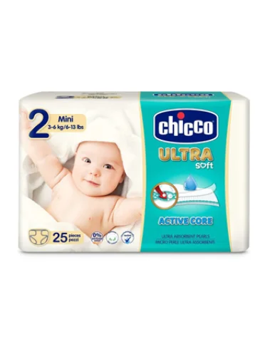 Chicco pannolino ultra chiccho mini 25 x 10 Chicco pannolino ultra chiccho mini 25 x 10