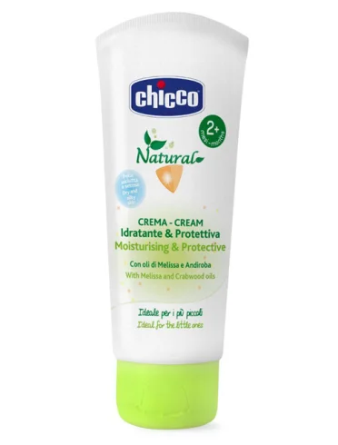 Chicco natural crema idratante e protettiva 100 ml Chicco natural crema idratante e protettiva 100 ml