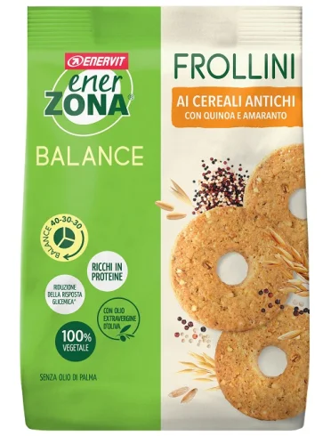 Enerzona frollini proteici ai cereali antichi 250 g Enerzona frollini proteici ai cereali antichi 250 g