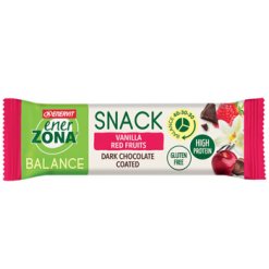 Enervit Enerzona Snack Balance - Barretta Proteica Gusto Vaniglia e Frutti Rossi