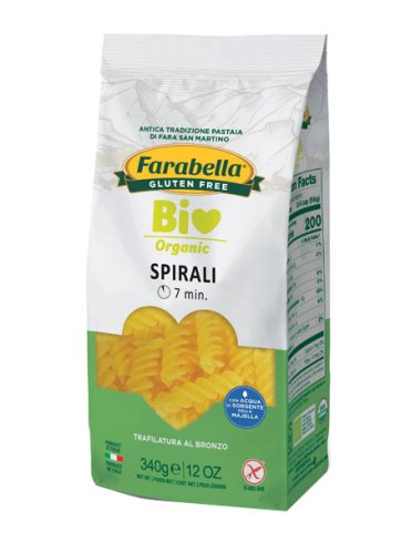Farabella bio spirali mais-riso 340 g