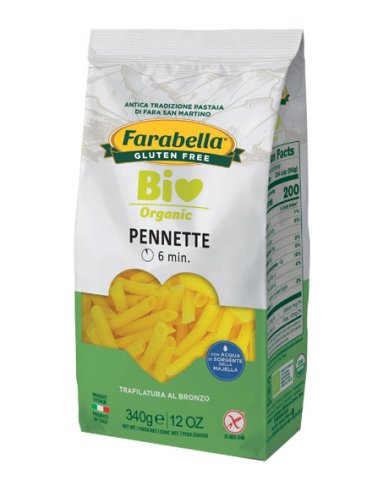 Farabella bio pennette mais-riso 340 g