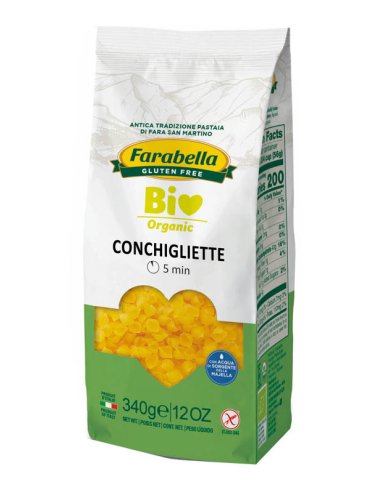 Farabella bio conchigliette mais-riso 340 g