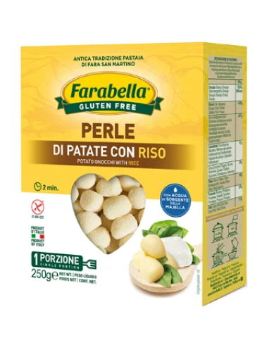 Farabella perle patate con riso 250 g Farabella perle patate con riso 250 g