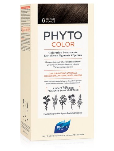 Phytocolor 6 biondo scuro tintura capelli