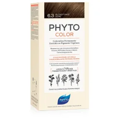 PHYTOCOLOR 6.3 BIONDO SCU DOR 1 LATTE + 1 CREMA + 1 MASCHERA+ 1 PAIO DI GUANTI