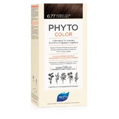 Phytocolor 6.77 Marrone Chiaro Cappuccino Tintura Capelli