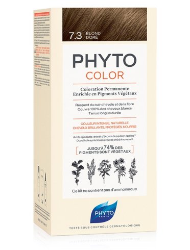 Phytocolor 7.3 biondo dorato tintura capelli