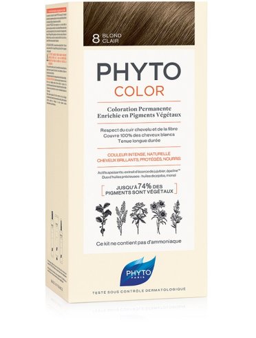 Phytocolor 8 biondo chiaro tintura capelli