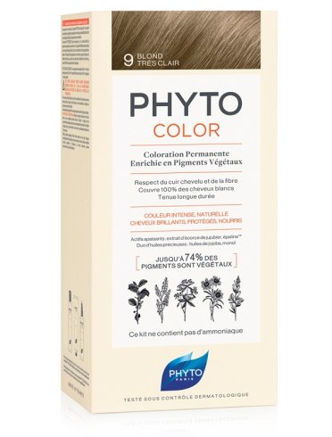 Phytocolor 9 biondo chiarissimo tintura capelli