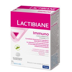 Lactibiane Immuno - Integratore di Probiotici e Vitamine - 30 Compresse