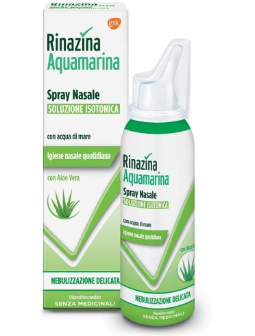 Rinazina aquamarina - spray nasale soluzione isotonica - 100 ml
