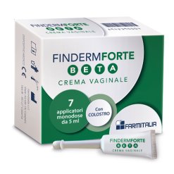 Finderm Forte Beta - Crema Riparatoria della Mucosa Vaginale - 7  Applicatori Monouso