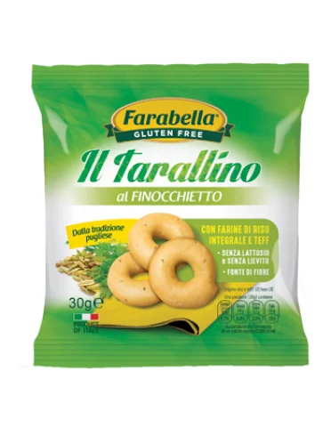 Farabella il tarallino finocchietto 30 g Farabella il tarallino finocchietto 30 g