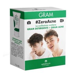 Gram ZeroAcne Detergente + Crema 2 x 50 ml