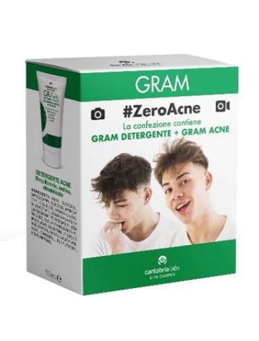 Gram zeroacne detergente + crema 2 x 50 ml