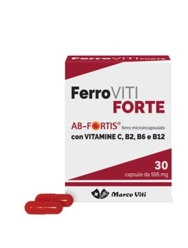 Ferroviti forte - integratore di ferro e vitamine - 30 capsule