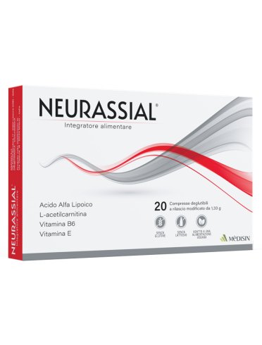 Neurassial - integratore per il sistema nervoso - 20 compresse