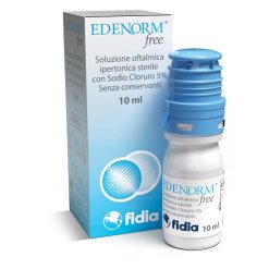 Edenorm Free - Collirio con Sodio Cloruro 5% - 10 ml
