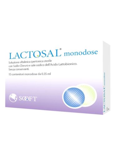 Lactosal - collirio lubrificante - 15 flaconcini monodose
