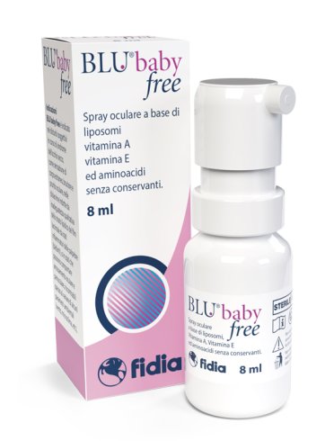Blubaby free - collirio lubrificante spray - 8 ml