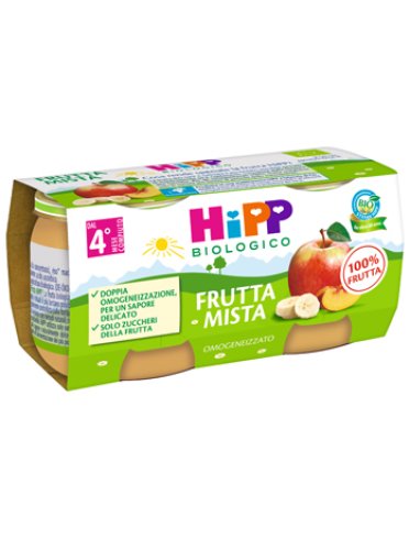 Hipp omogeneizzato frutta mista 2 x 80 g