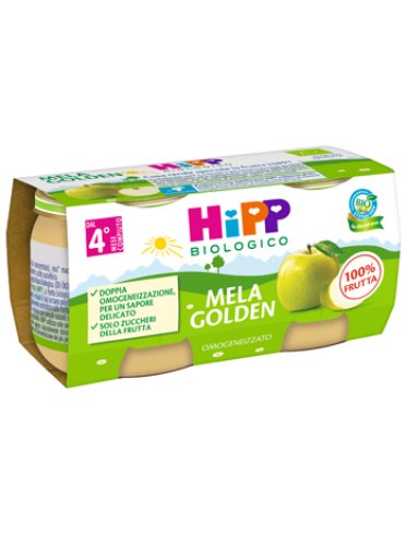 Hipp omogeneizzato mela golden 2 x 80 g