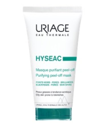 Uriage hyseac - maschera peel-off viso per pelle a tendenza acneica - 50 ml