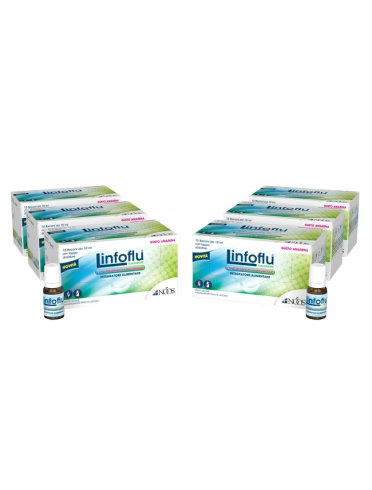 Linfoflu multipack integratore difese immunitarie 90 flaconcini