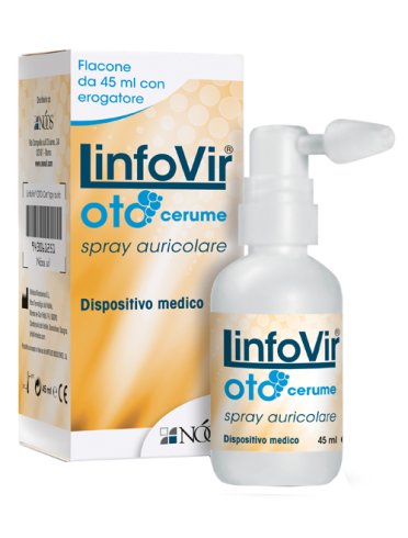 Linfovir oto cerume spray auricolare igienizzante 45 ml