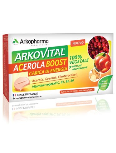 Arkovital acerola boost 24 compresse
