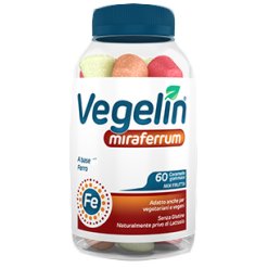 Vegelin Miraferrum - Integratore di Ferro - 60 Caramelle Gommose