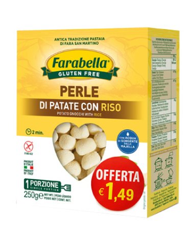 Farabella perle patate con riso 250 g promo