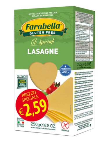 Farabella lasagna promo 250 g x 6 pezzi