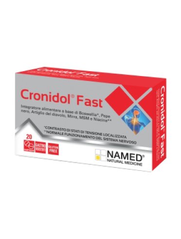 Named cronidol fast - integratore sistema nervoso - 20 compresse
