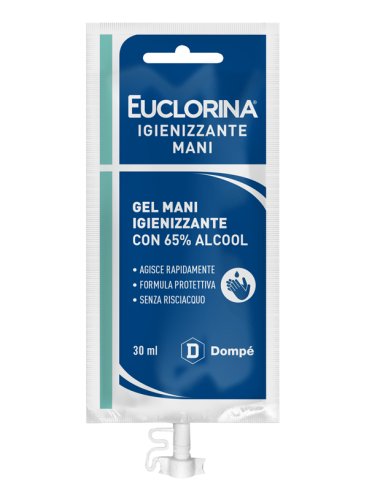 Euclorina gel mani igienizzante 30 ml