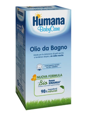 Humana baby care - olio da bagno - 200 ml