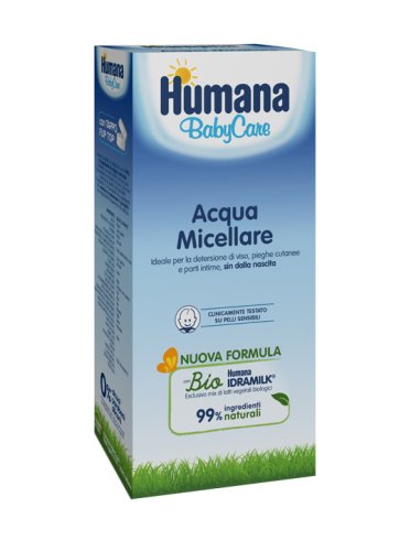 Humana baby care - acqua micellare viso detergente - 300 ml
