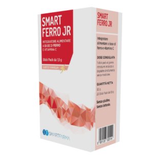 Smart Ferro JR - Integratore di Ferro e Vitamina C - 20 Stick