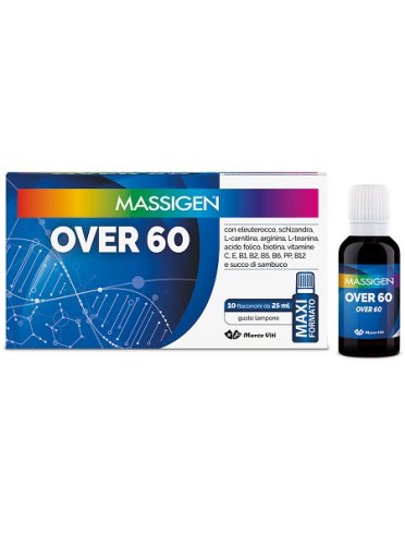 Massigen over 60 10 flaconi da 25 ml