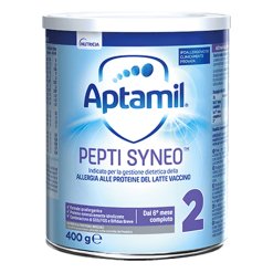 Aptamil Pepti Syneo 2 - Latte in Polvere per Bambini Allergici alle Proteine del Latte Vaccino - 400 g