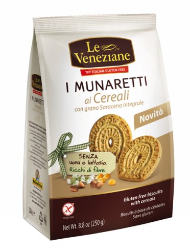 Le veneziane biscotti cereali grano saraceno integrale 250 g