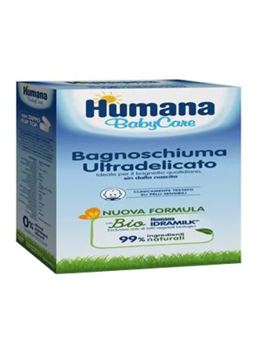 Humana baby care - bagnoschiuma ultradelicato - 200 ml Humana baby care - bagnoschiuma ultradelicato - 200 ml