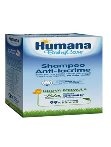 Humana baby care - shampoo anti-lacrime - 200 ml Humana baby care - shampoo anti-lacrime - 200 ml