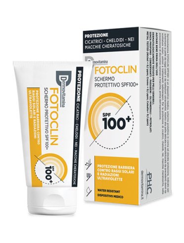 Dermovitamina fotoclin - crema schermo protettivo con protezione solare elevata spf 100+ - 50 ml