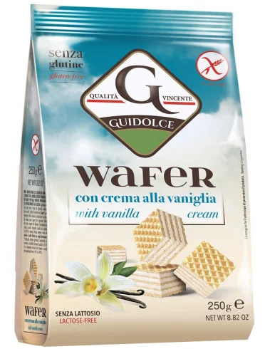 Wafer gusto vaniglia 250 g Wafer gusto vaniglia 250 g