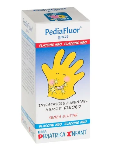 Pediafluor gocce - integratore per il benessere dei denti - 7 ml Pediafluor gocce - integratore per il benessere dei denti - 7 ml