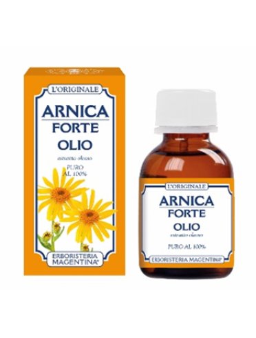 Arnica forte olio puro - olio per massaggi e attività fisica - 50 ml