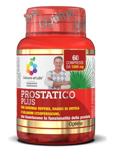 Colours of life prostatico plus - integratore per il benessere della prostata - 60 compresse