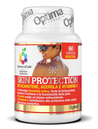 Colours of life skin protection - integratore per il trofismo della pelle - 60 capsule